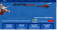Desktop Screenshot of helicopterskydive.com